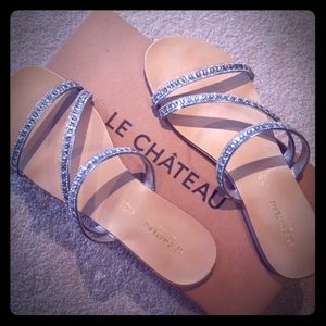 Bling Sandals. Brand new.